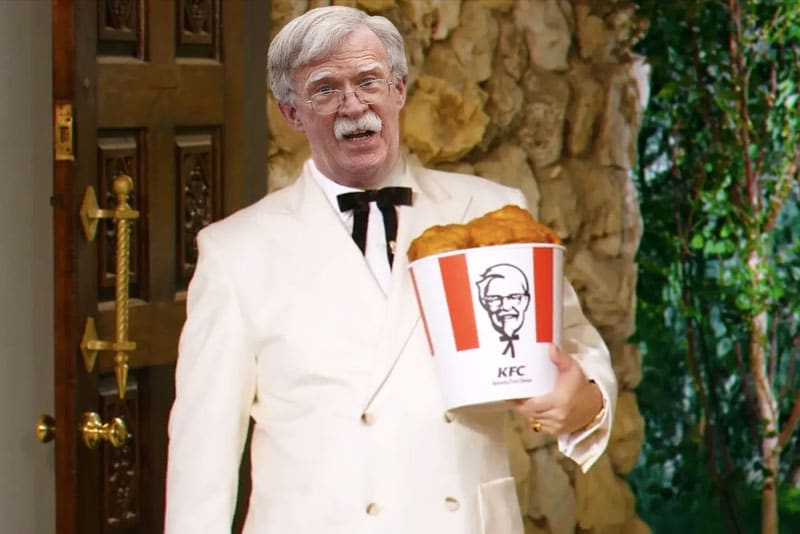 KFC Hires John Bolton to Portray Colonel Sanders in New Ad Campaign