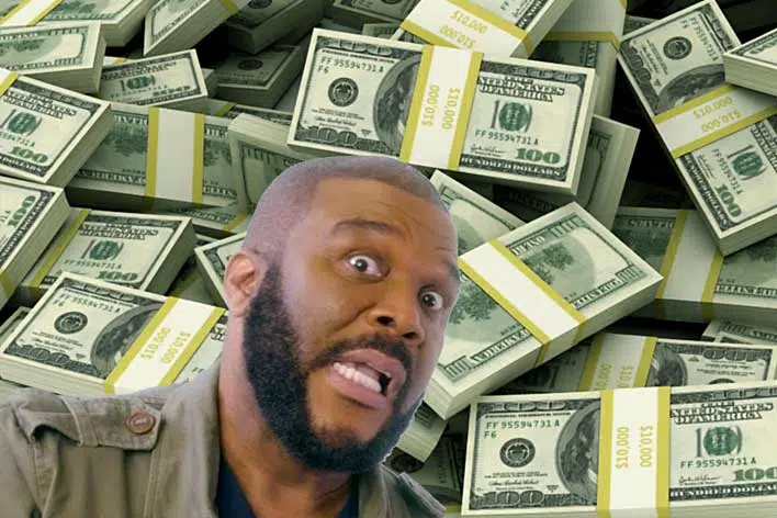 Tyler Perry Gives Away Last Dollar on Facebook