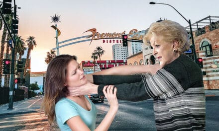 Mayor Carolyn Goodman Begins Strangling Las Vegas Residents to Death